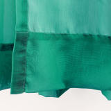 Nickel Grommet Gradient Ombre Sheer Curtain Tulle Gradual Drape HANNA