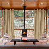 Thermal Insulated Curtain Tab Top Window Treatment Panel LHZ