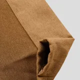Rod Pocket Faux Linen Textured Curtain Drape Olive