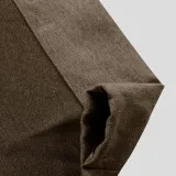 Rod Pocket Faux Linen Textured Curtain Drape Olive