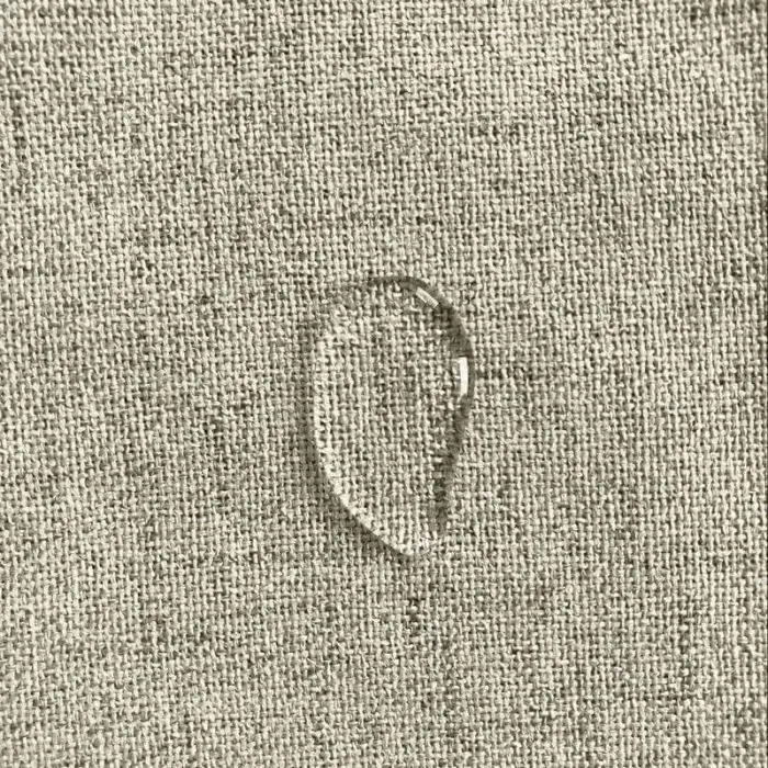 Textured Faux Linen Window Curtain Tab Top Drapery Olive