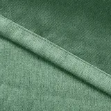 Rod Pocket Faux Linen Textured Curtain Drape Olive