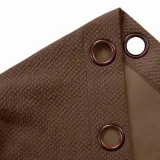 Grommet Jacquard Circle Bubble Wrinkle Window Blackout Curtain Drapery Bella