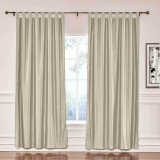 CUSTOM Lao Hang Zhou Beige Polyester Cotton Thermal Insulated Curtain