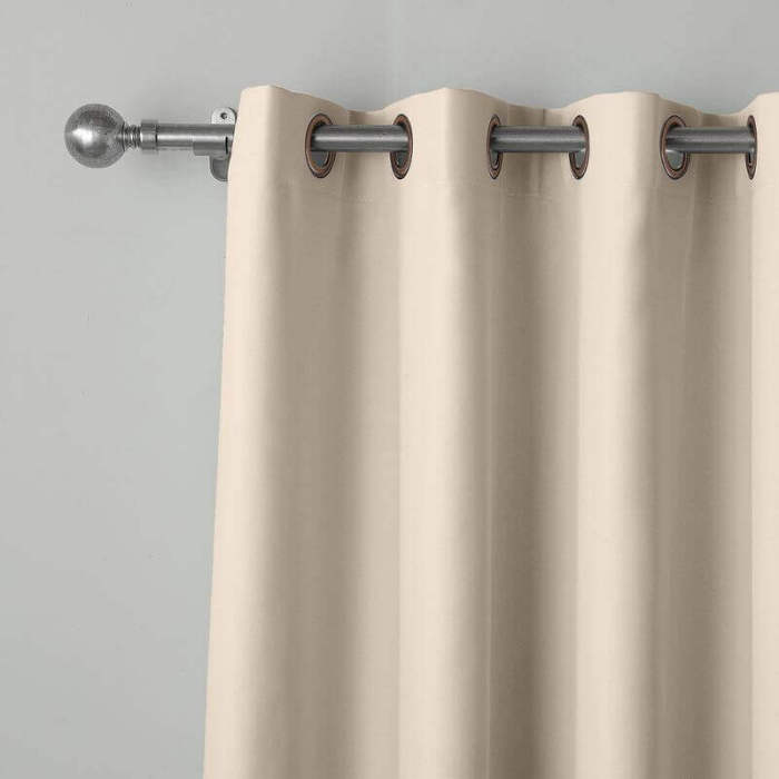CUSTOM Flame Retardant Curtain Blackout Thermal Insulated Drapery Fireproof Curtain Pinch Pleated Grommet 6 Colors