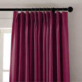CUSTOM EDOARDO Burgundy Indoor Blackout Curtain