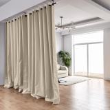 Hanging Rod Room Divider Curtain Kit for Any Space