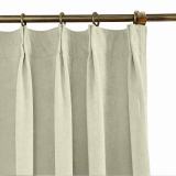 KANTE Polyester Cotton Drapery With Lining Curtains