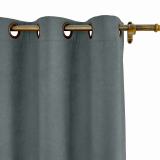 KANTE Polyester Cotton Drapery With Lining Curtains