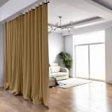 Hanging Rod Room Divider Curtain Kit for Any Space