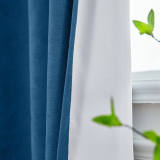 Polyester Cotton Drapery With Blackout Lining Pinch Pleat Curtain Kantee