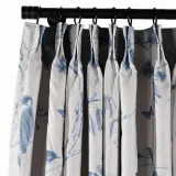 Rural Pastoral Print Window Curtain Panel LUNA