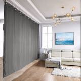 Ceiling Track Room Divider Flame Retardant Fireproof Curtain Kit for Any Space