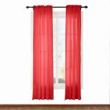 SCANDINA Indoor Outdoor Sheer Curtain Voile Drapery