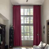 Extra Long Loft Drape Thermal Insulated Blackout Curtain Heavy Weight PAZ