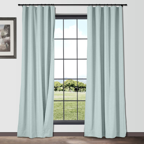 ISABELLA Cotton Linen Curtain Drapery Custom