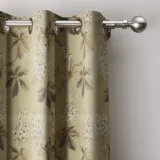 Floral Botanical Print Cotton Darpe Panel Frey