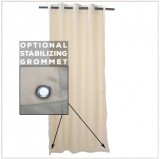 EDITH Outdoor Curtain Waterproof Rustproof Fading Resistant Drapery Patio Curtains