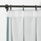 CUSTOM Capri Stone Blue Blackout Curtains with Liner