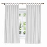 LHZ Polyester Cotton Silk Curtain Drapery