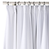 ADAH Velvet Curtain Drapery with Color Border Custom Sold Per Pair