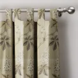 Floral Botanical Print Cotton Darpe Panel Frey