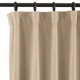Maple Leaf Print Polyester Window Drapery Curtain AVA
