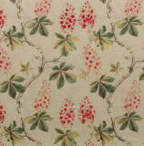 Floral Botanical Print Cotton Darpe Panel Frey