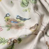 Rural Pastoral Print Window Curtain Panel LUNA