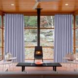 Polyester Cotton Drapery With Blackout Lining Pinch Pleat Curtain Kantee