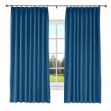 KANTE Polyester Cotton Drapery With Lining Curtains