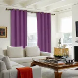 CUSTOM Kante Byzantium Polyester Cotton Drapery With Lining Curtains