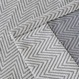 Polyester Chenille Jacquard Curtain Wave Soft Handfeel Drape ZINGE