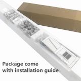 Ceiling Track Room Divider Flame Retardant Fireproof Curtain Kit for Any Space