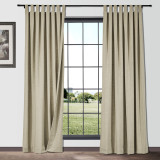 ISABELLA Cotton Linen Curtain Drapery Custom