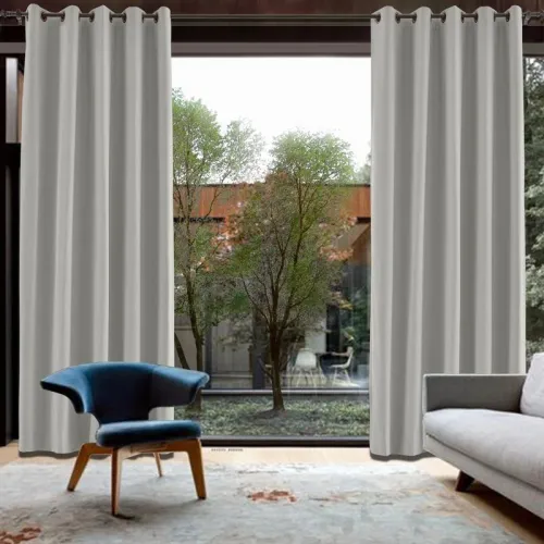CUSTOM Capri Stone Taupe Blackout Curtains with Liner