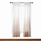 HANNA Gradient Ombre Sheer Curtain Tulle Gradual Drapery