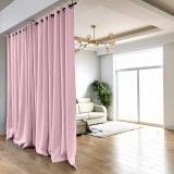 Hanging Rod Room Divider Curtain Kit for Any Space