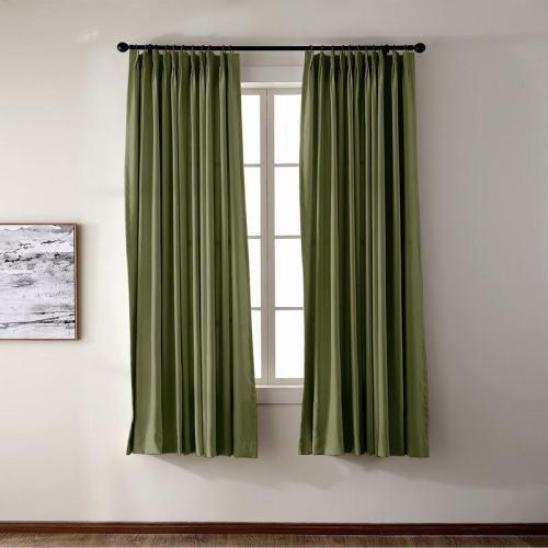 PAZ Custom Solid Indoor Blackout Curtain Drapery