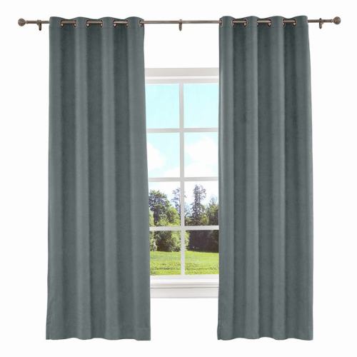 KANTE Polyester Cotton Drapery With Lining Curtains