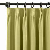 CUSTOM Capri Gold Green Blackout Curtains with Liner