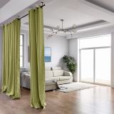 Hanging Rod Room Divider Curtain Kit for Any Space