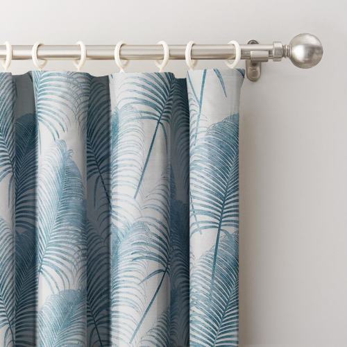 Leaves Print Curtain Window Darpe Elenor
