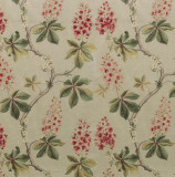 Floral Botanical Print Cotton Darpe Panel Frey