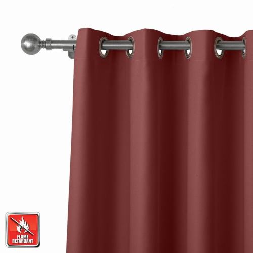 Flame Retardant Fireproof Curtain Thermal Insulated Drapery REGAL
