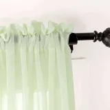 CUSTOM Scandina Kiwi Indoor Outdoor Sheer Curtain Voile Drapery