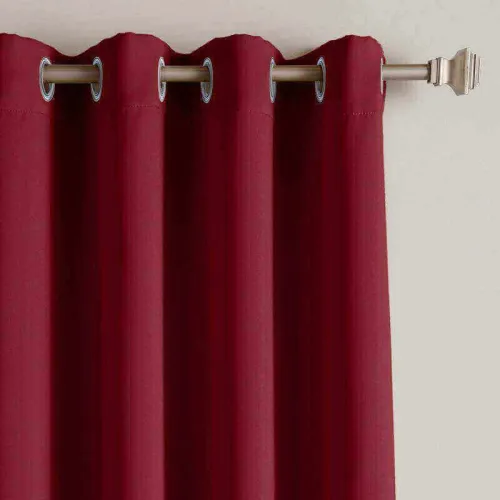 CUSTOM Edoardo Red Outdoor Curtain