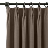 CUSTOM Capri Brown Blackout Curtains with Liner