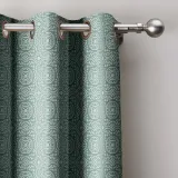 Geo Print Drape Room Darkening Curtain Lourve