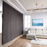 Ceiling Track Room Divider Flame Retardant Fireproof Curtain Kit for Any Space
